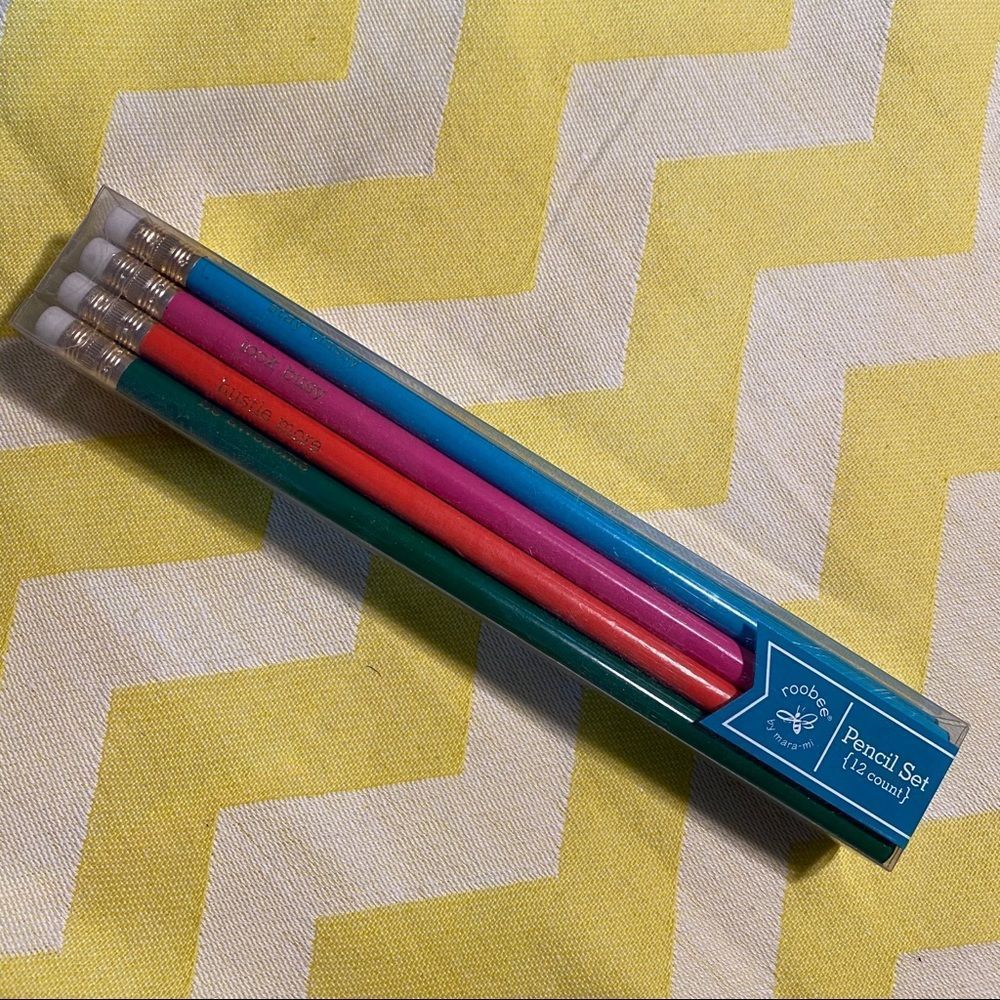 Pencil set motivational quotes NEW